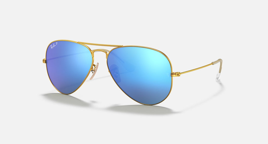 Ray-Ban Aviator Large Matte Arista Blue