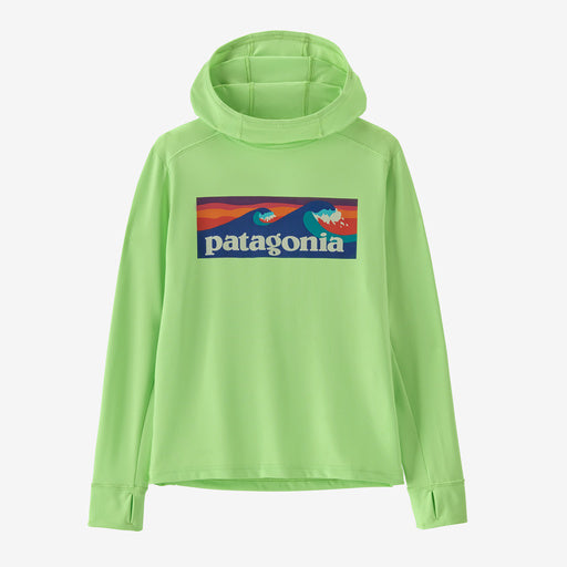 Patagonia-Kids Sun Hoody-Salamander Green