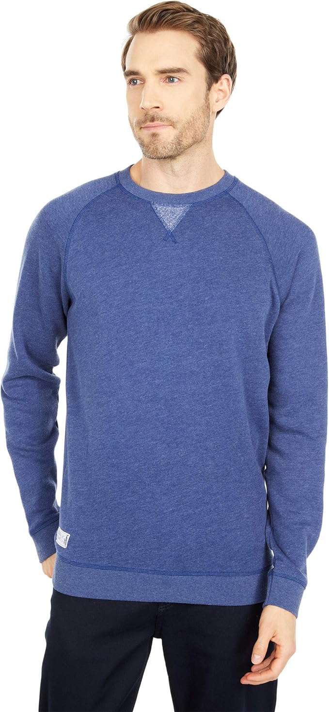 Johnnie-O Pamlico Fleece Crewneck Sweatshirt | Navy