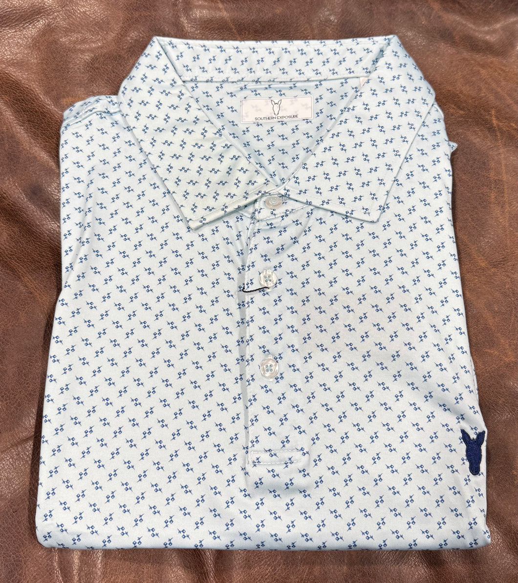 Southern Exposure | Polo | Aqua Navy