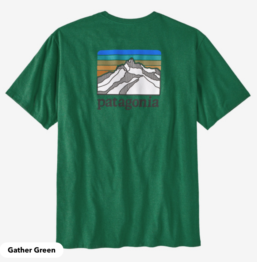 Patagonia-Men's- Responsibilty Tee-Gather Green