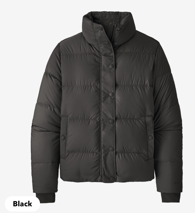 Patagonia-Women's Silent Down Jacket-Black