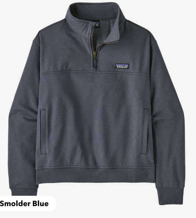 Patagonia-Women's Ahnya Pullover-Smolder Blue