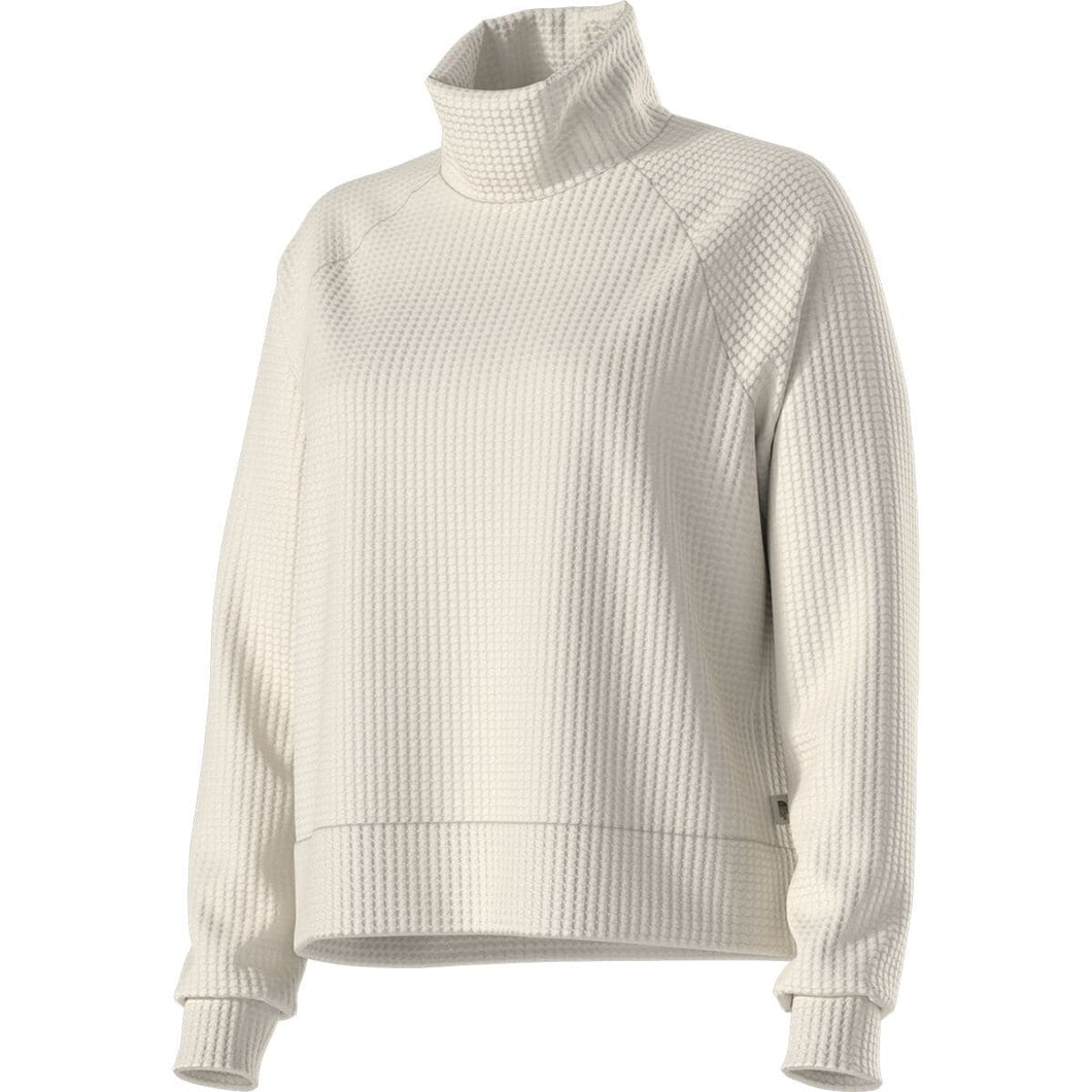 North Face-Women's-Mock Neck Chabot-White Dune